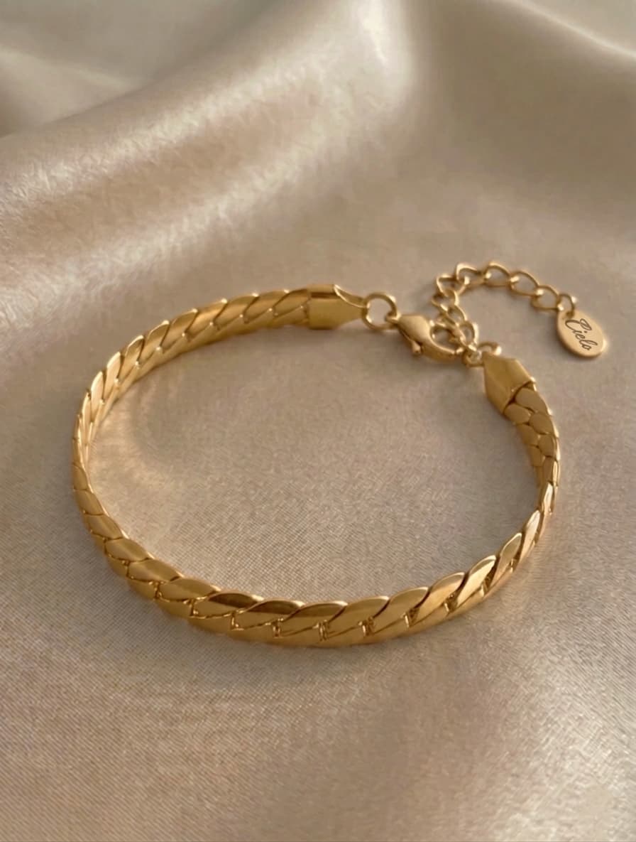 Pulsera Grumet Plana