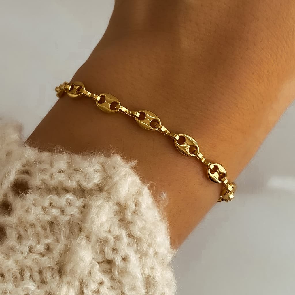 PULSERA BADGE CON MARINERO 17-20CM